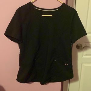Nursing scrub top size M